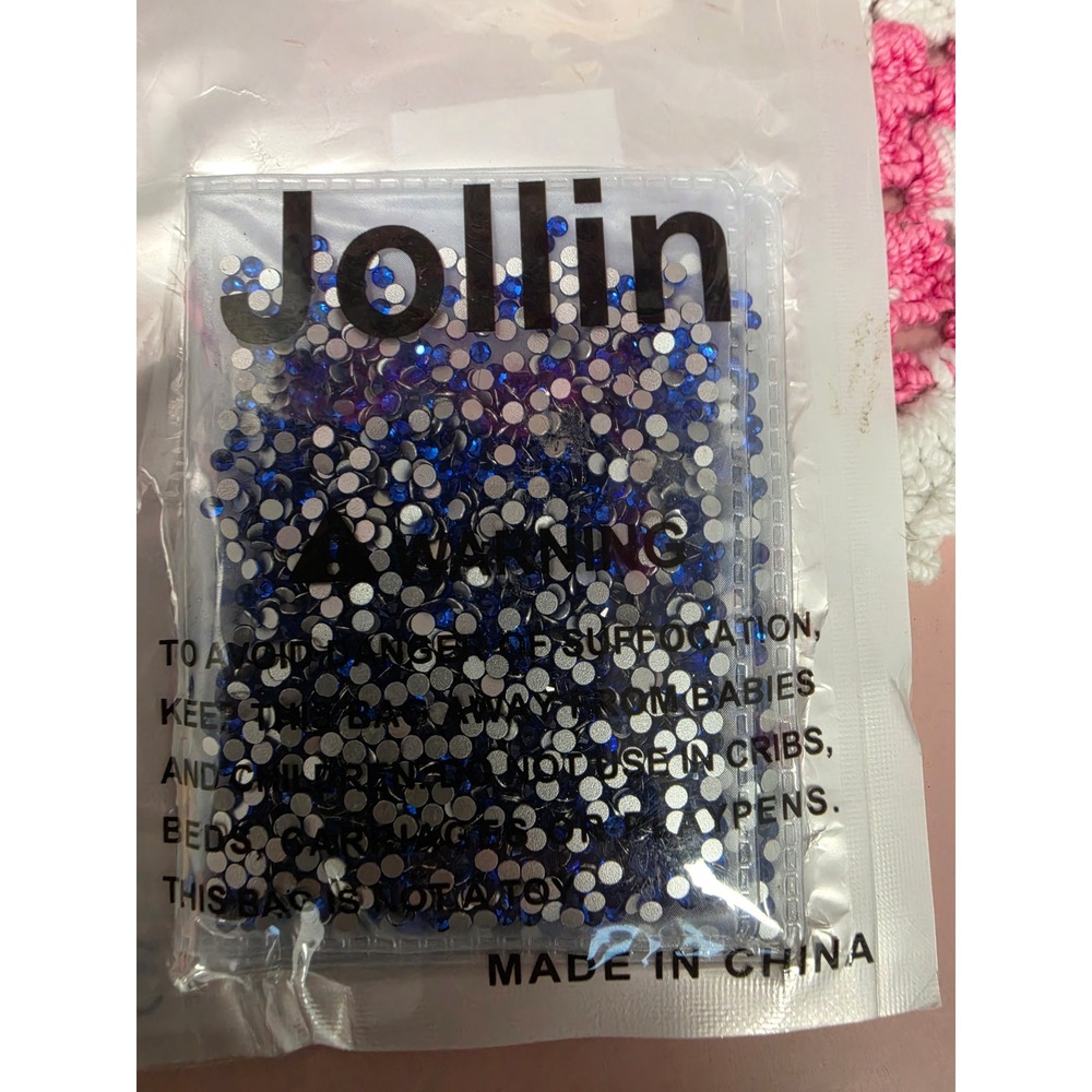 Jollin SS8 Sapphire Blue Glass Rhinestones Non Hotfix 2880 Pcs B08C4TNGZF - Picture 2 of 11